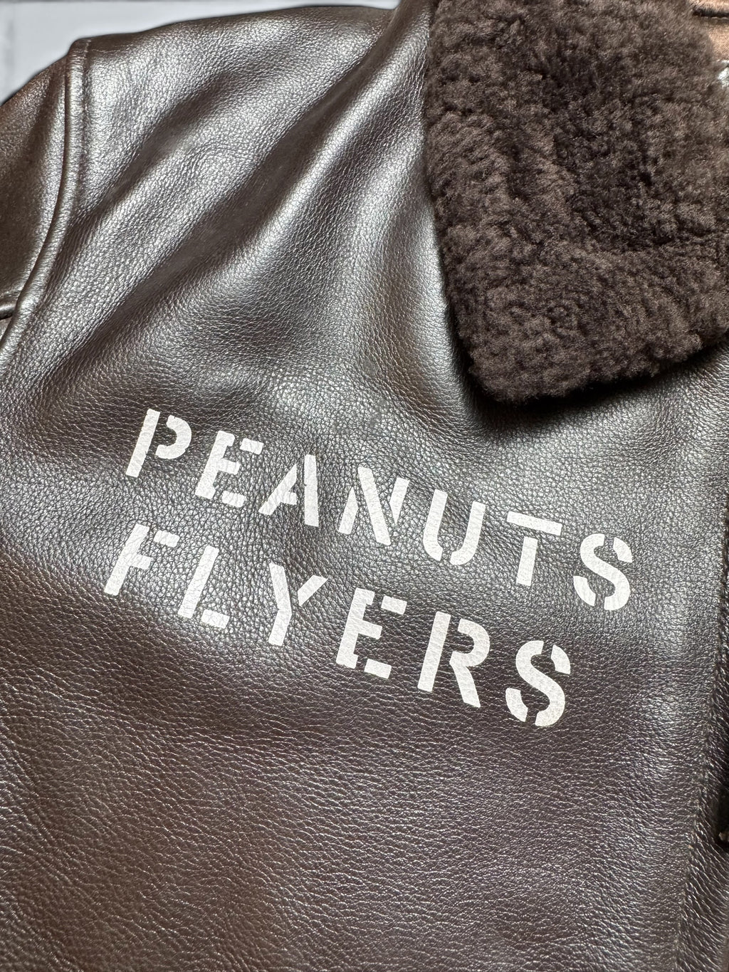 Jacket cuir cowhide flight AN-6552 Buzz Rickson’s Japan usn nose art black 00’s - 42 (L/XL)