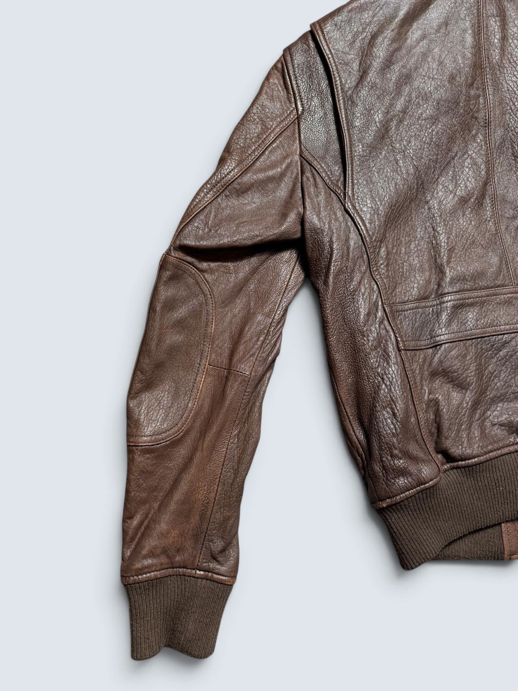 Jacket cuir cowhide flight G-1/A-2 hybrid Avirex Japan exclusive brown 00’s - S/M