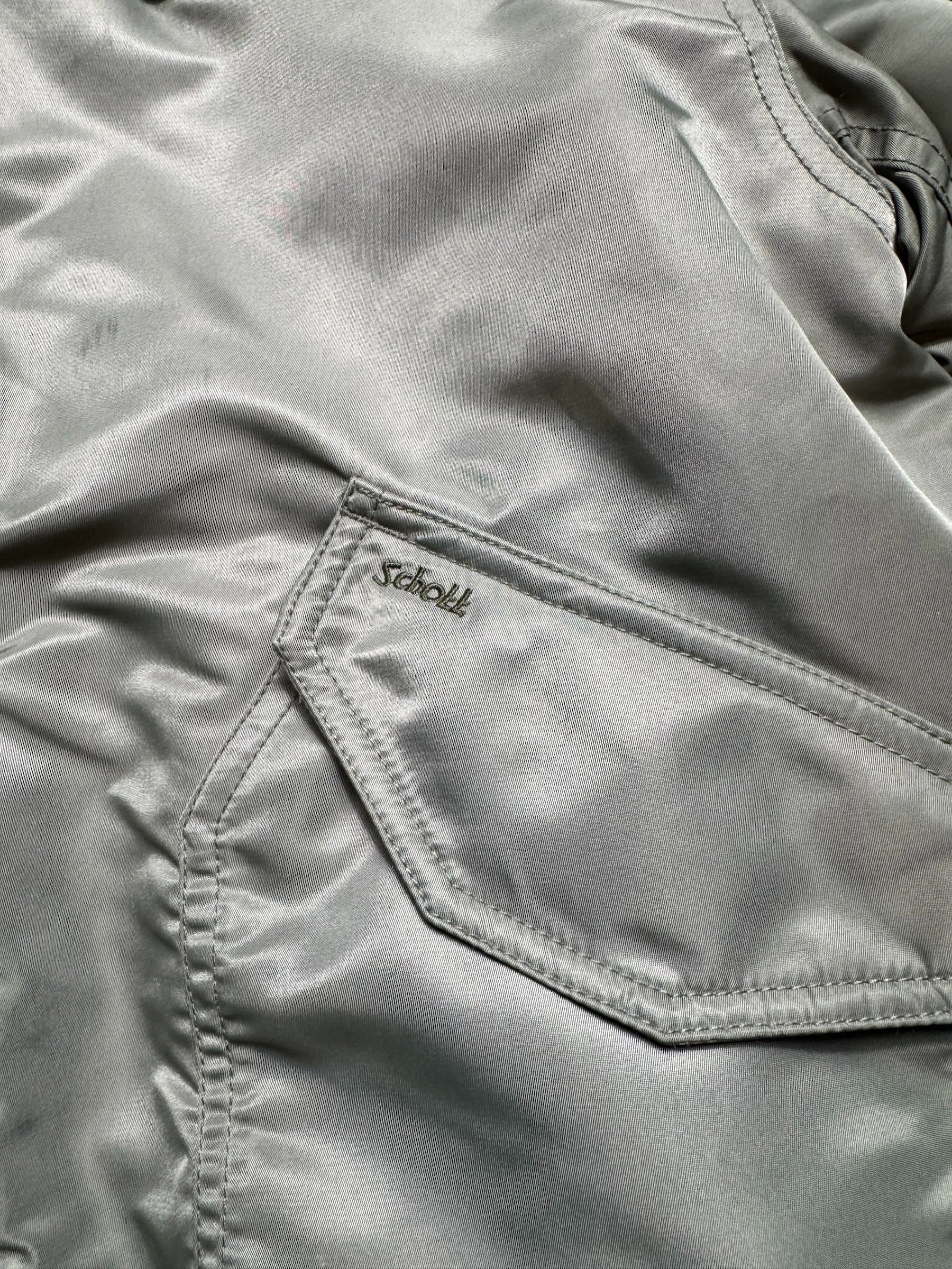 Jacket bomber fly Schott Bros nyc CWU-R/45P usaf kaki/grey vintage 90’s - L/XL