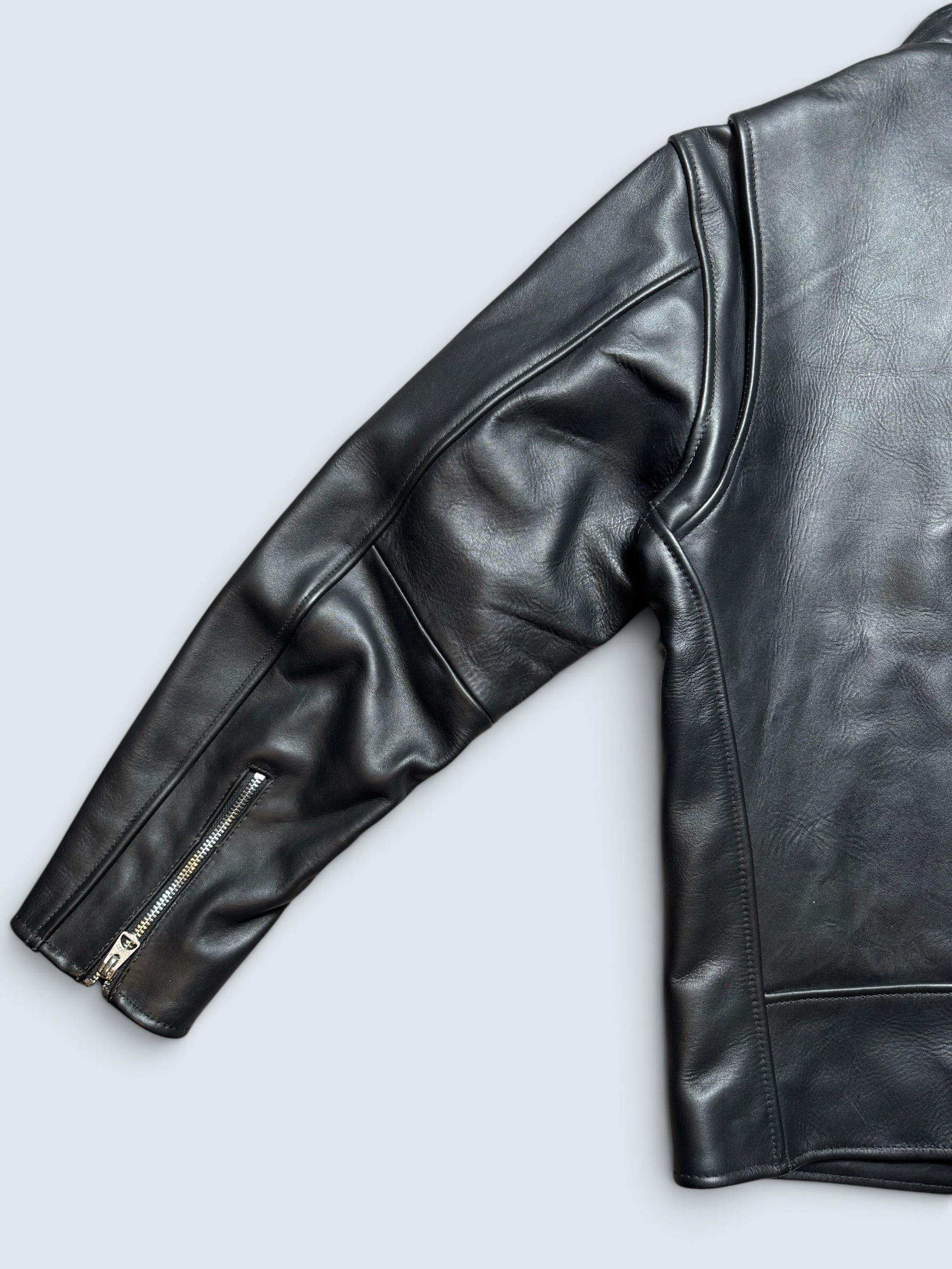 Jacket cuir cowhide Cafe Racer motorcycle Schott Bros. made in USA 641xx Japan exclusive black 00's -  40 (M/L)