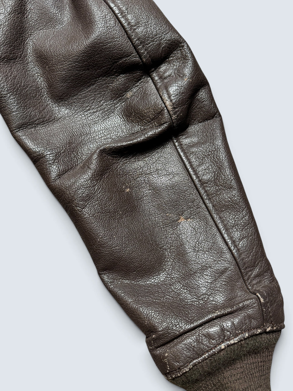 Jacket cuir goatskin flight G-1 original US Navy The Martin Lane 1969 Vietnam Era - 40 (M)