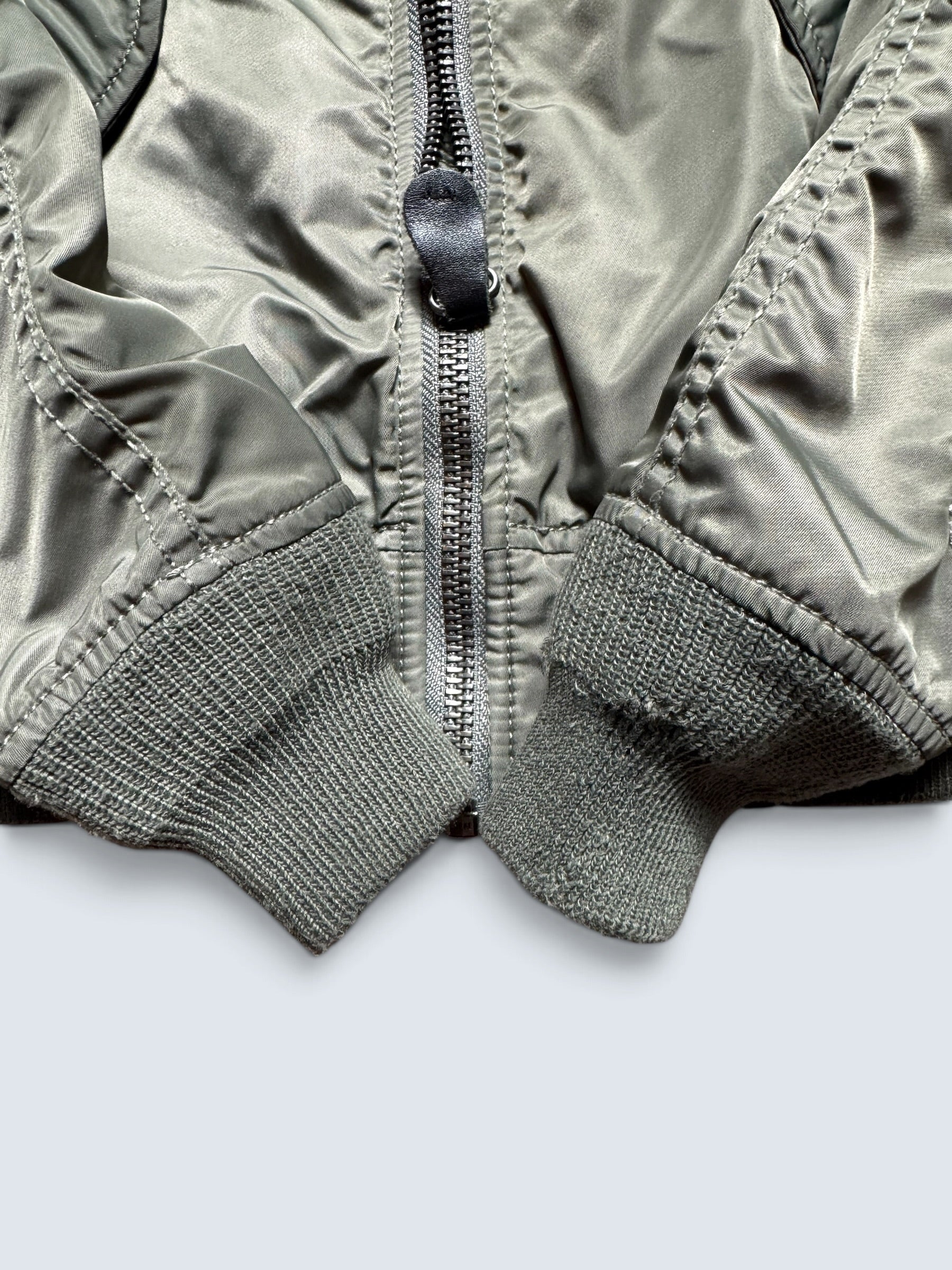 Jacket nylon bomber flight Ma-1 Avirex LTD Japan exclusive embroidery dragon 00's - S