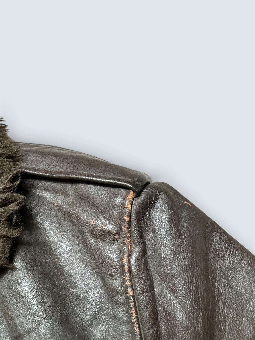 Jacket cuir cowhide flight bomber Schott NYC 674MS made in USA black 70’s - 40 (M)
