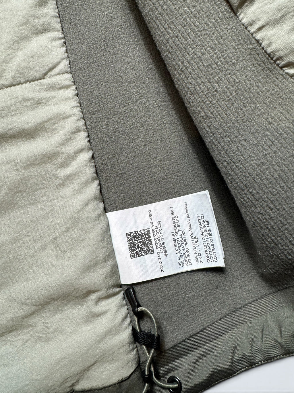 Jacket imperméable matelassé Arc'teryx Atom Hoody 2023 kaki & orange - M