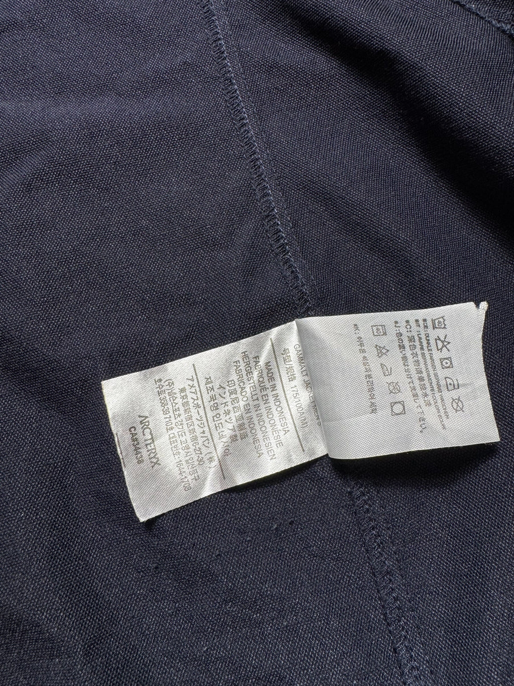Jacket imperméable Arc'teryx Gamma LT marine vintage - M