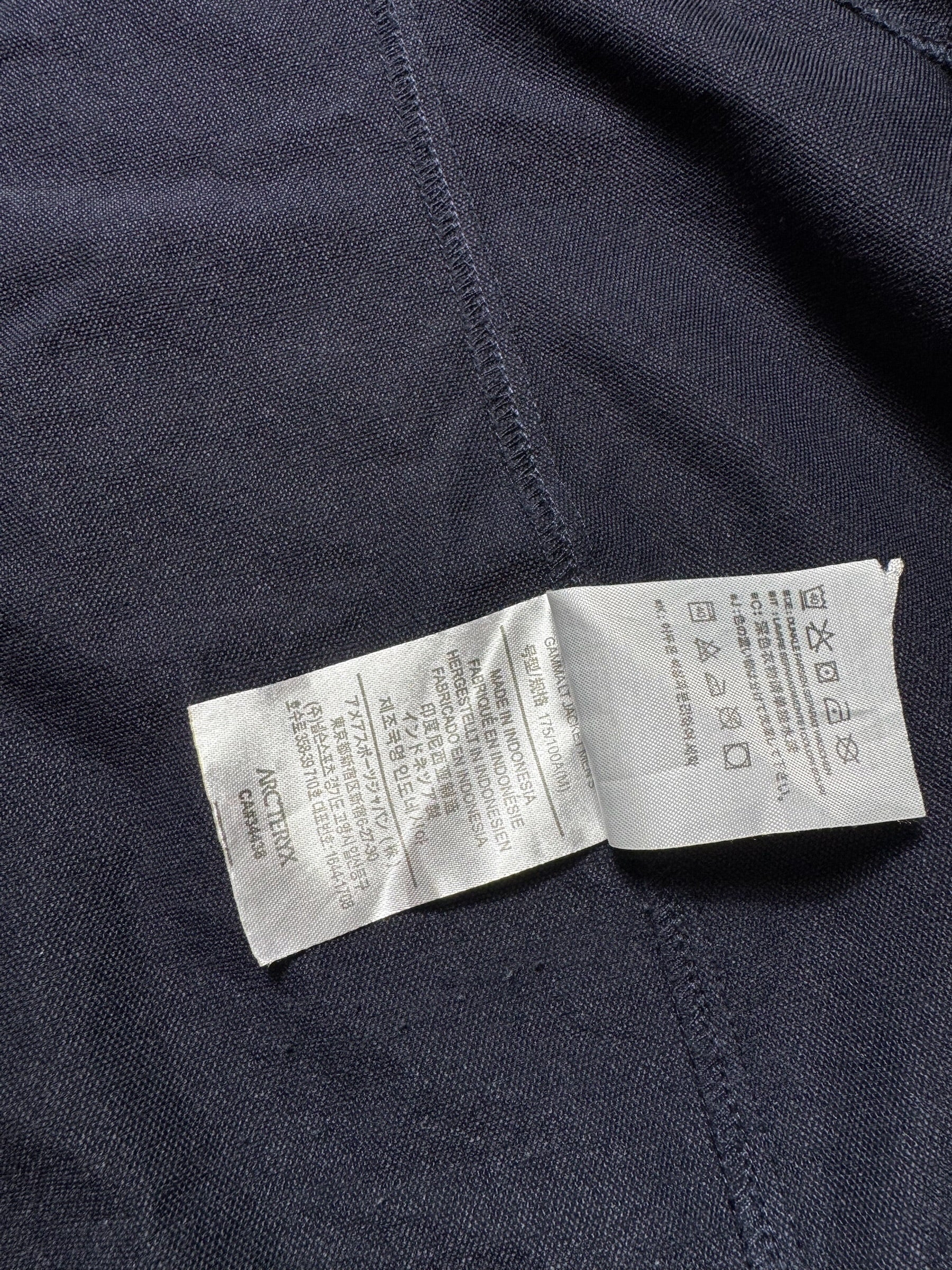 Jacket imperméable Arc'teryx Gamma LT marine vintage - M