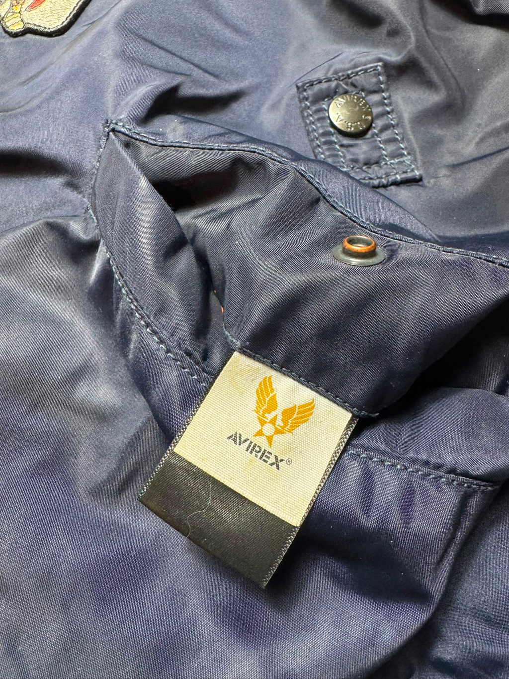 Jacket bomber flight ma-1 Avirex LTD vfa-106 gladiators full patch navy vintage 00’s - M