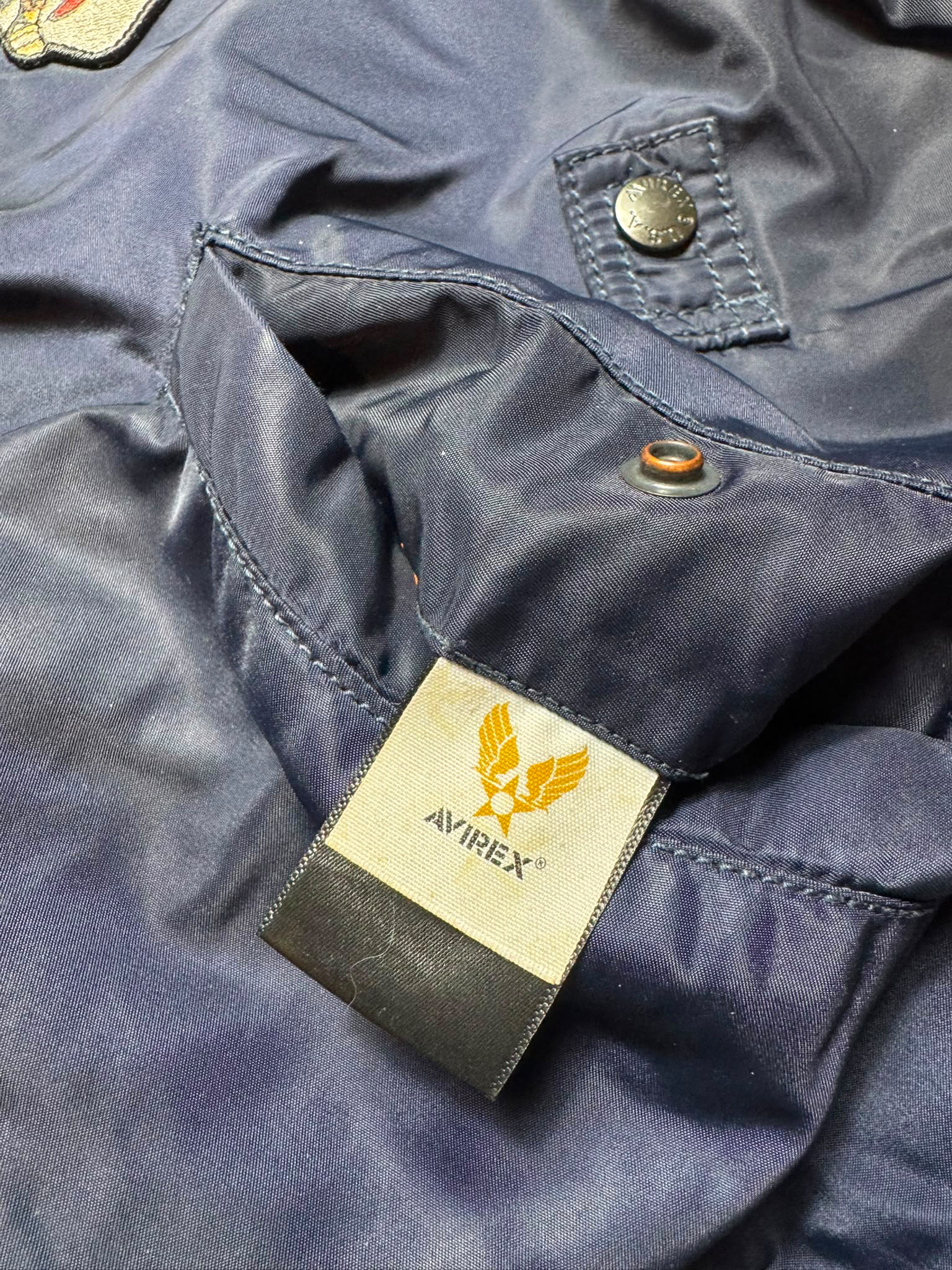 Jacket bomber flight ma-1 Avirex LTD vfa-106 gladiators full patch navy vintage 00’s - M