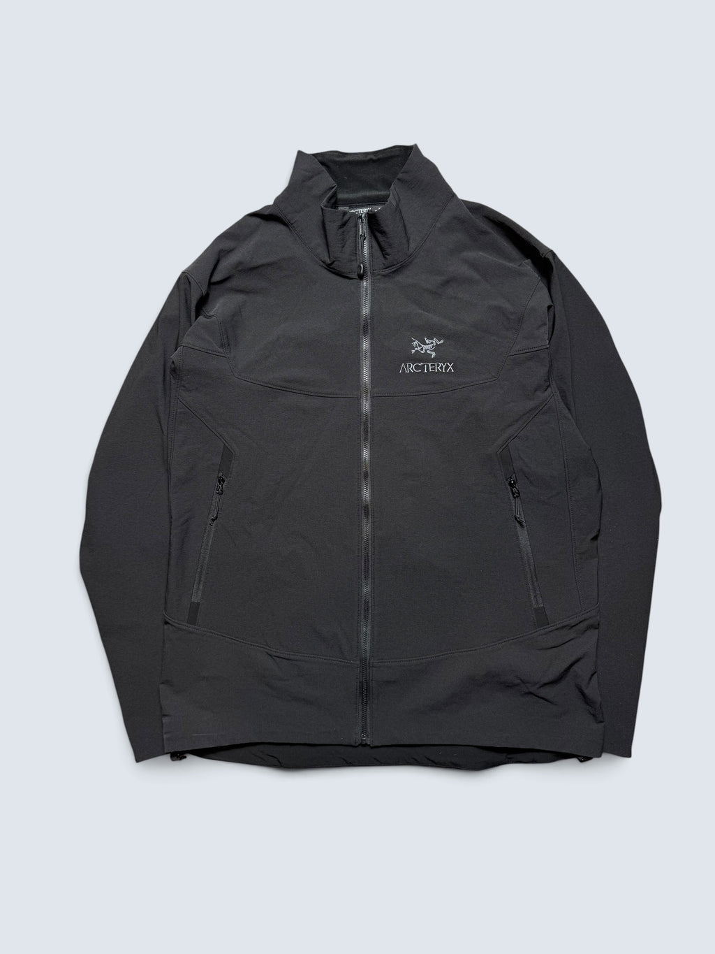 Jacket imperméable Arc’teryx Gamma LT black logo brodé vintage - XL
