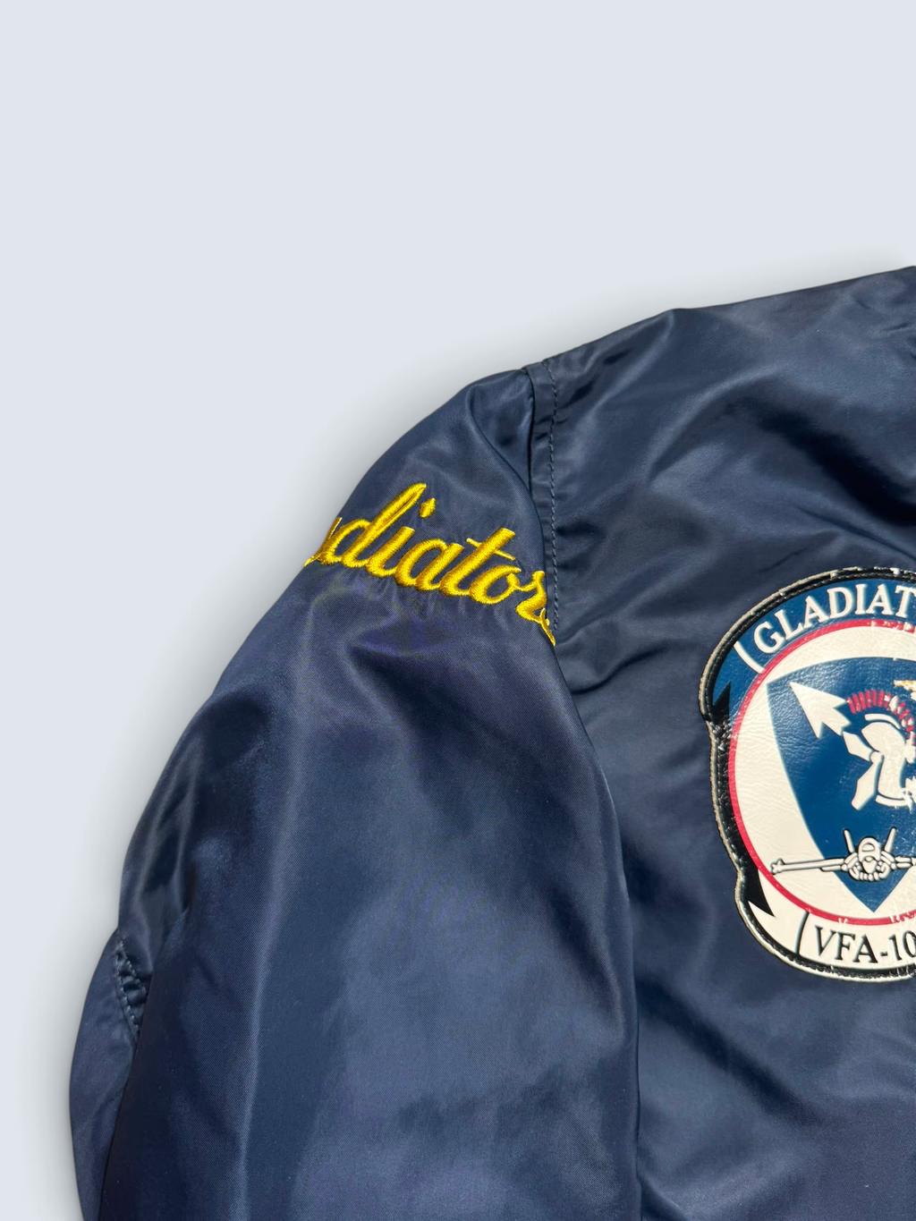 Jacket bomber flight ma-1 Avirex LTD vfa-106 gladiators full patch navy vintage 00’s - M