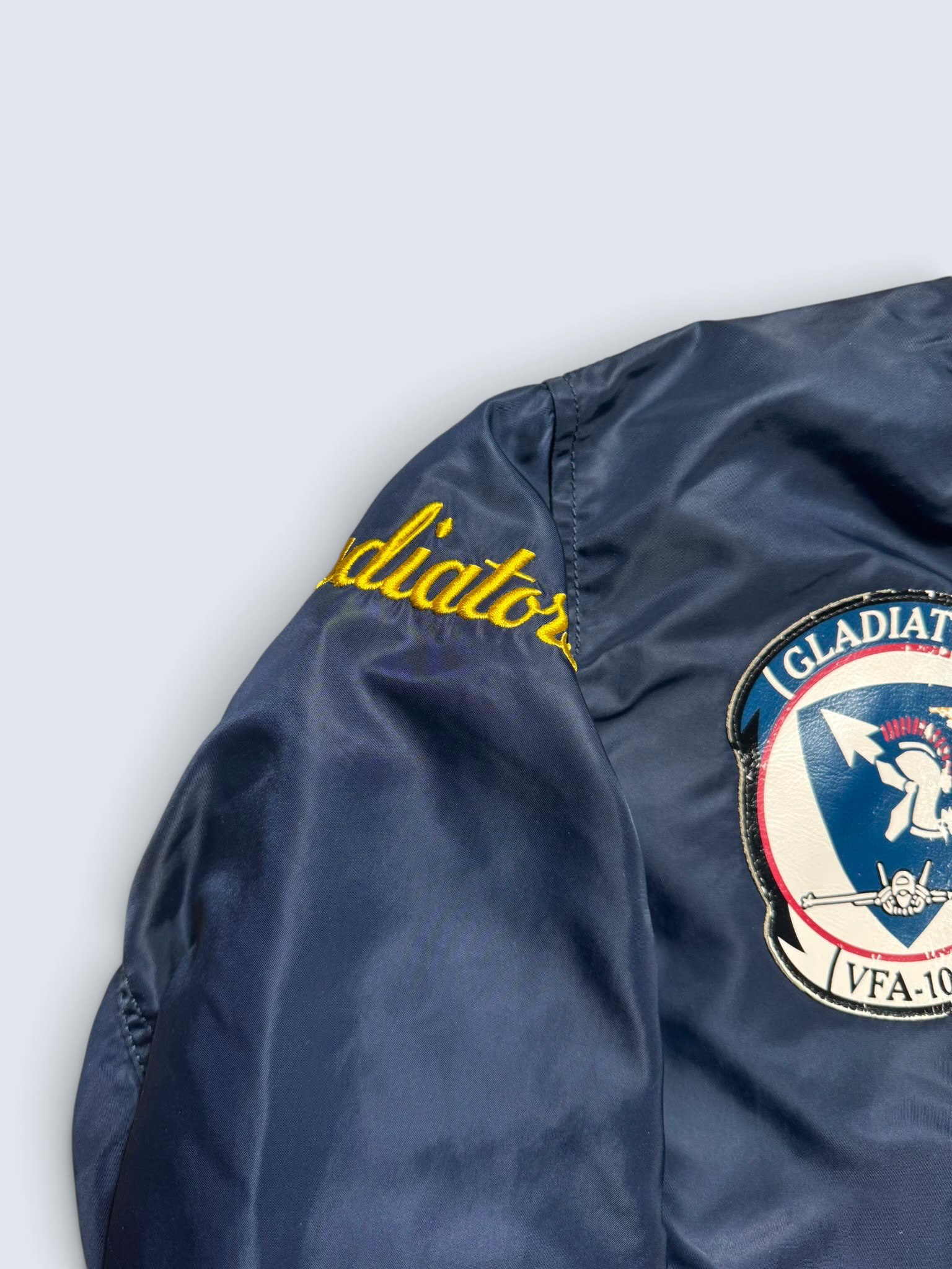 Jacket bomber flight ma-1 Avirex LTD vfa-106 gladiators full patch navy vintage 00’s - M
