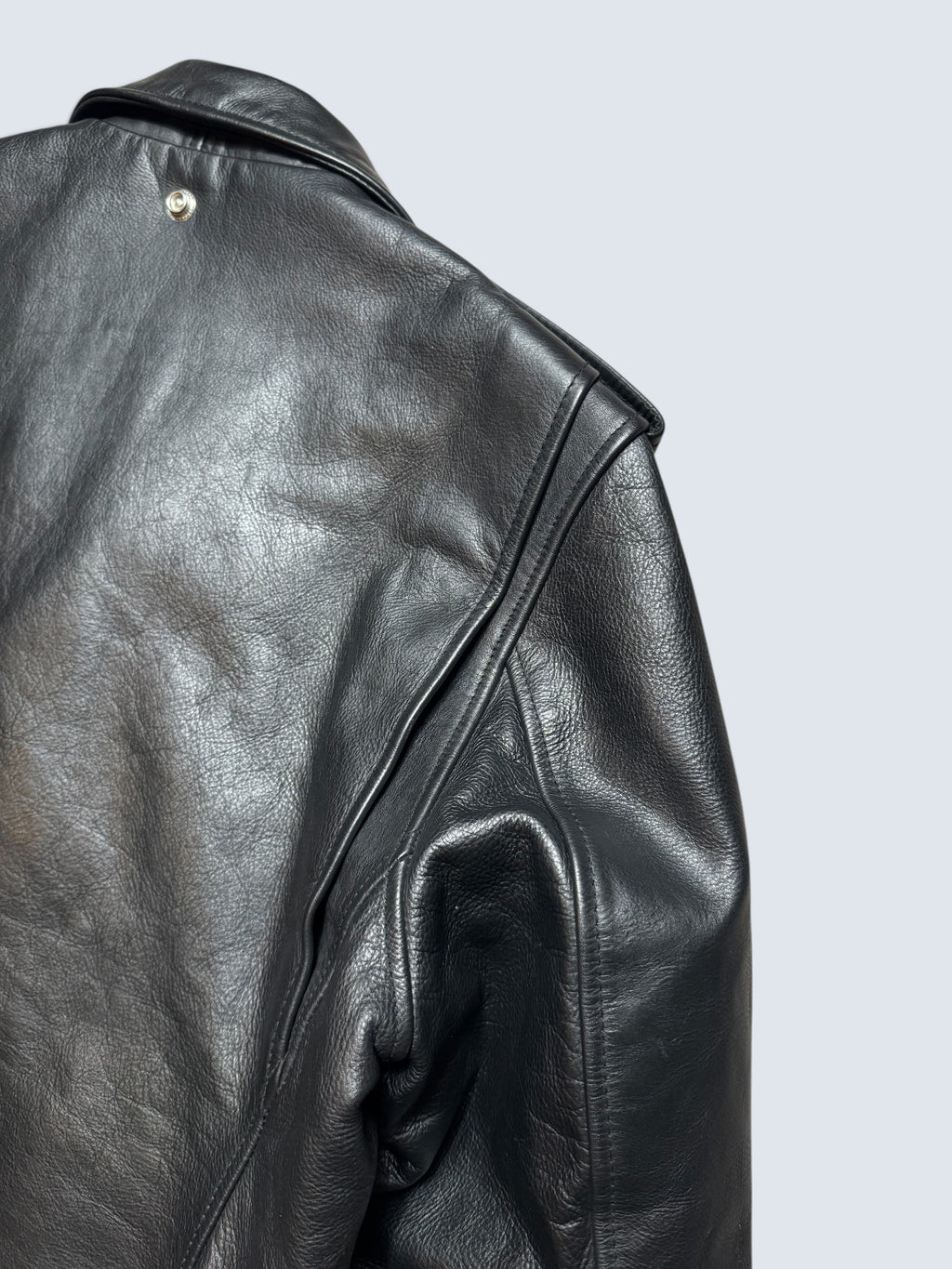 Jacket cuir cowhide biker/motorcycle Perfecto Schott Bros. Japan exclusive 7164 made in USA black 00's - 40 (M/L)