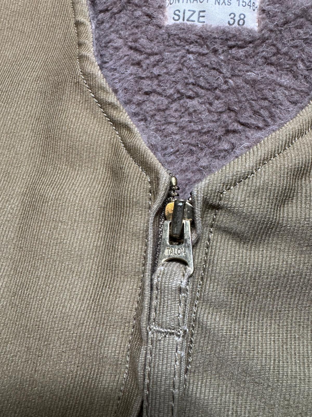 Jacket deck Alpaca US Navy Assiduous Confused Effort Japan wool Khaki Tan 00’s - 38 (S)