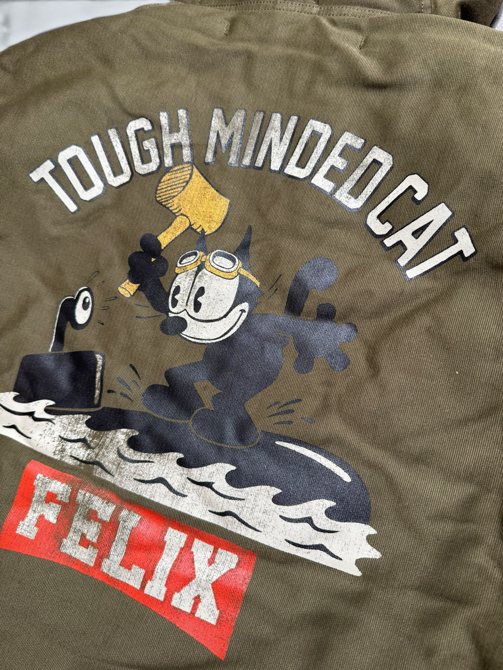 Jacket deck Alpaca N-1 Hooded Toys McCoy Japan usn Félix the Cat Tmj1814 2018's - 38 (M)
