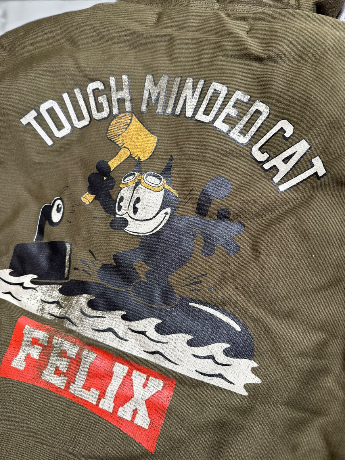 Jacket deck Alpaca N-1 Hooded Toys McCoy Japan usn Félix the Cat Tmj1814 2018's - 38 (M)