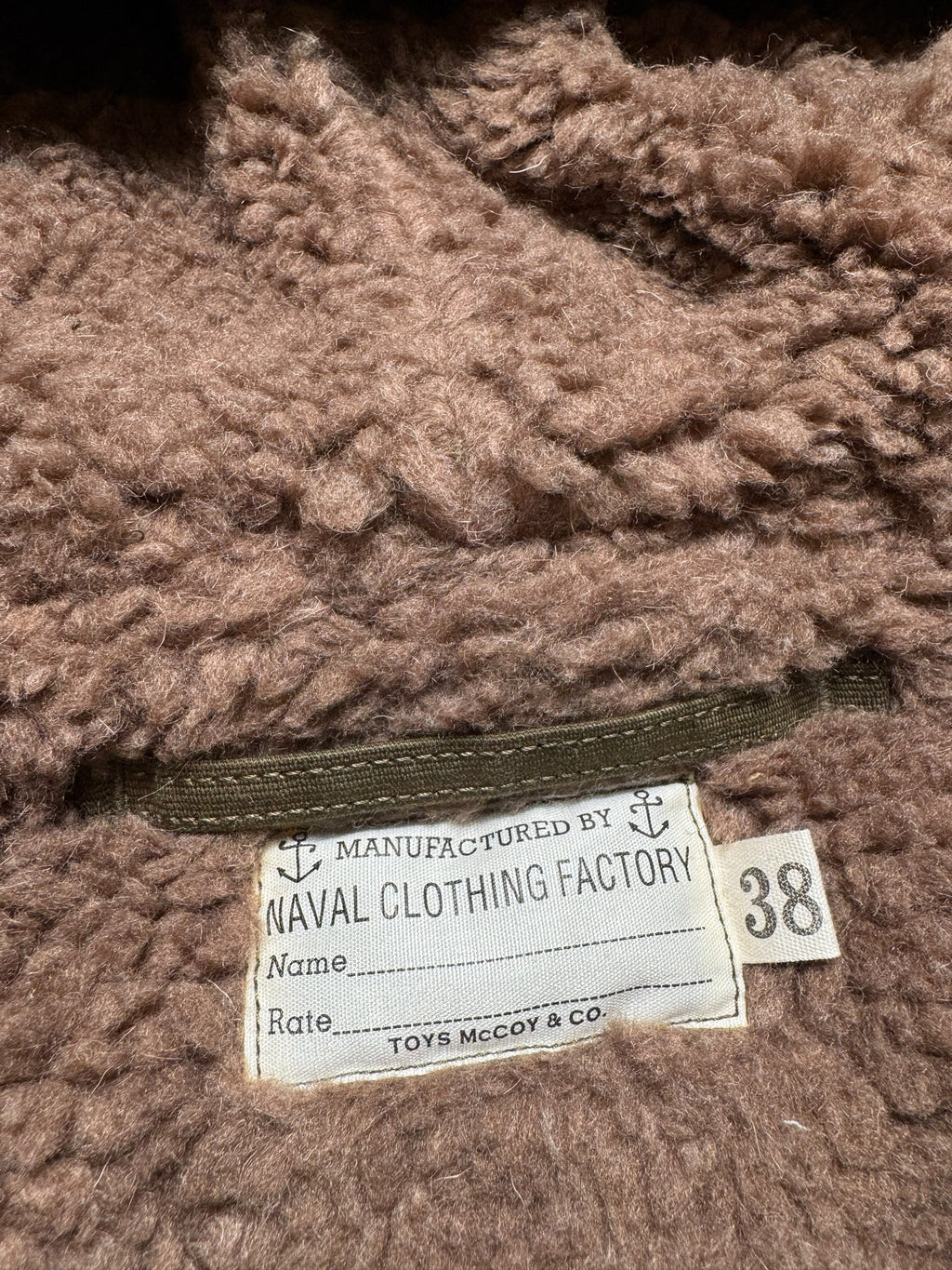 Jacket deck Alpaca N-1 Hooded Toys McCoy Japan usn Félix the Cat Tmj1814 2018's - 38 (M)