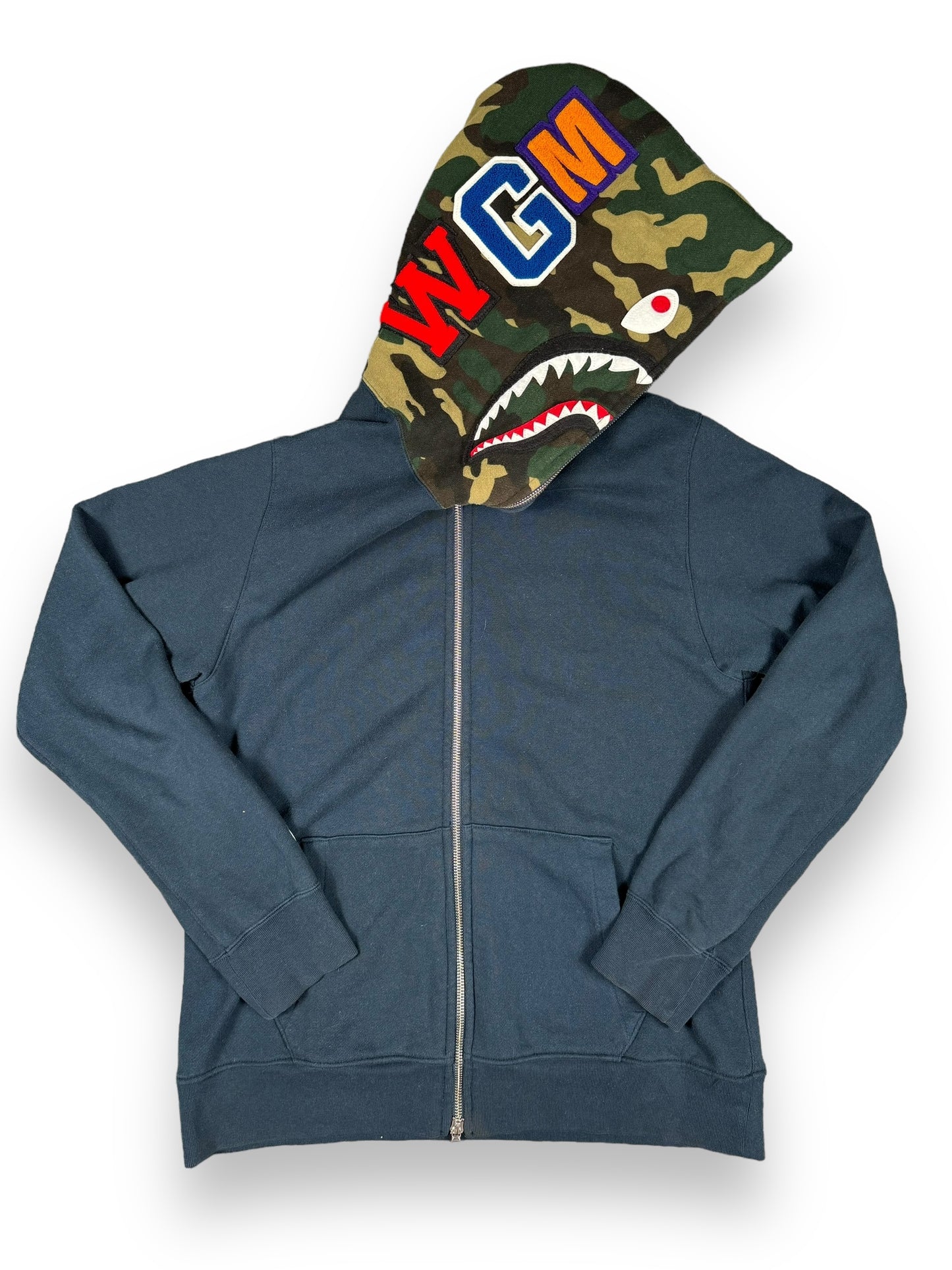 SWEAT FULL ZIP BAPE SHARK VINTAGE - L