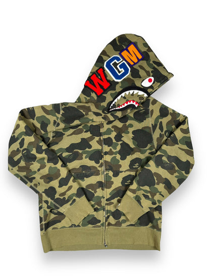 SWEAT FULL ZIP BAPE SHARK 1st CAMO - L