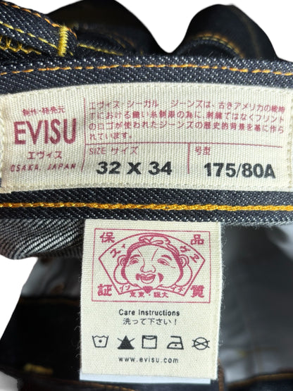 JEANS BAGGY DAICOCK LION EVISU - M