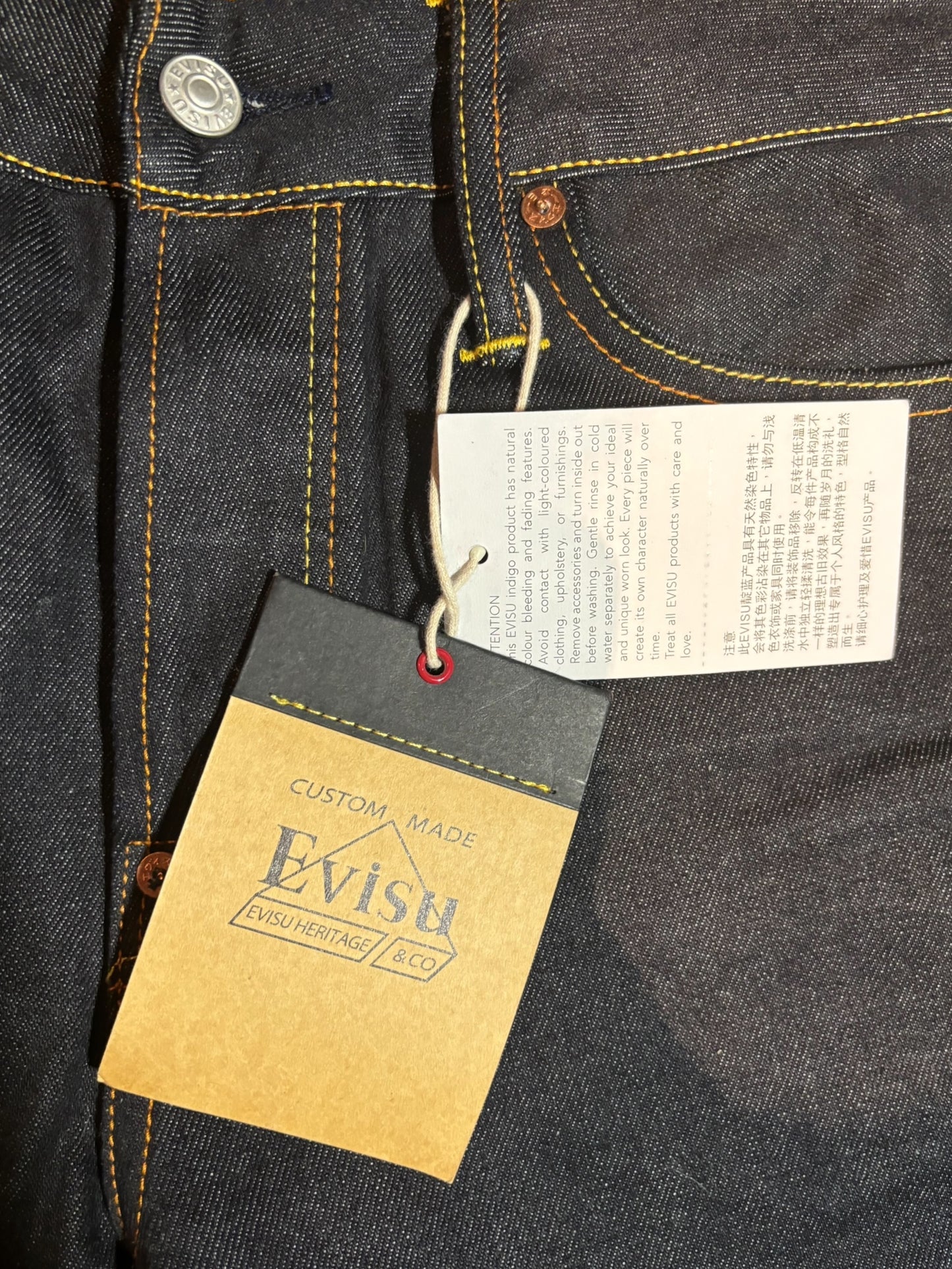 JEANS BAGGY DAICOCK LION EVISU - M