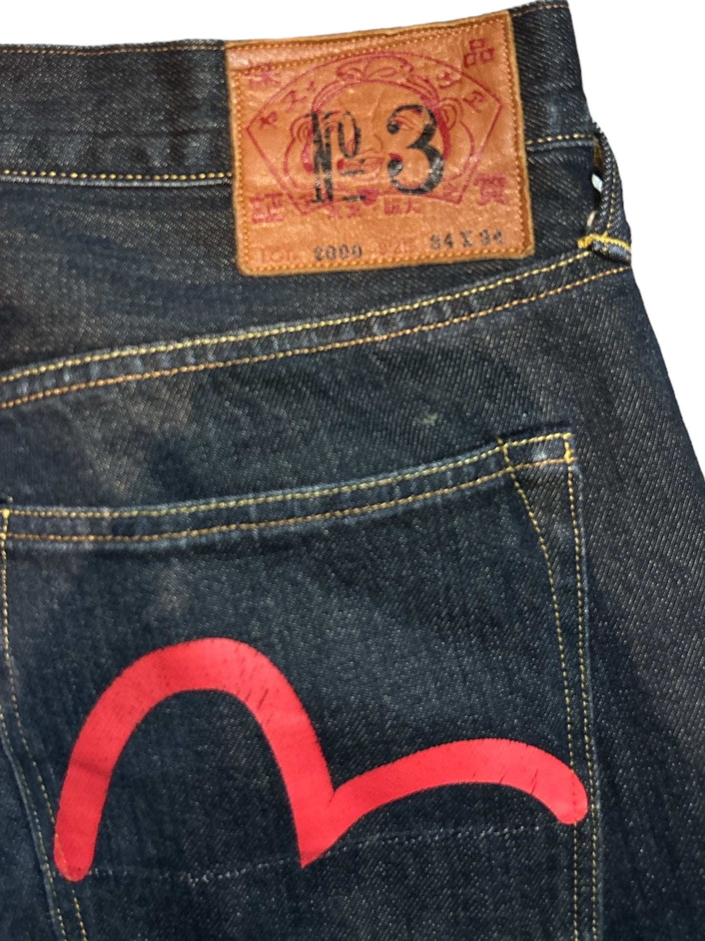 JEANS BAGGY MULTIPOCKETS EVISU - L