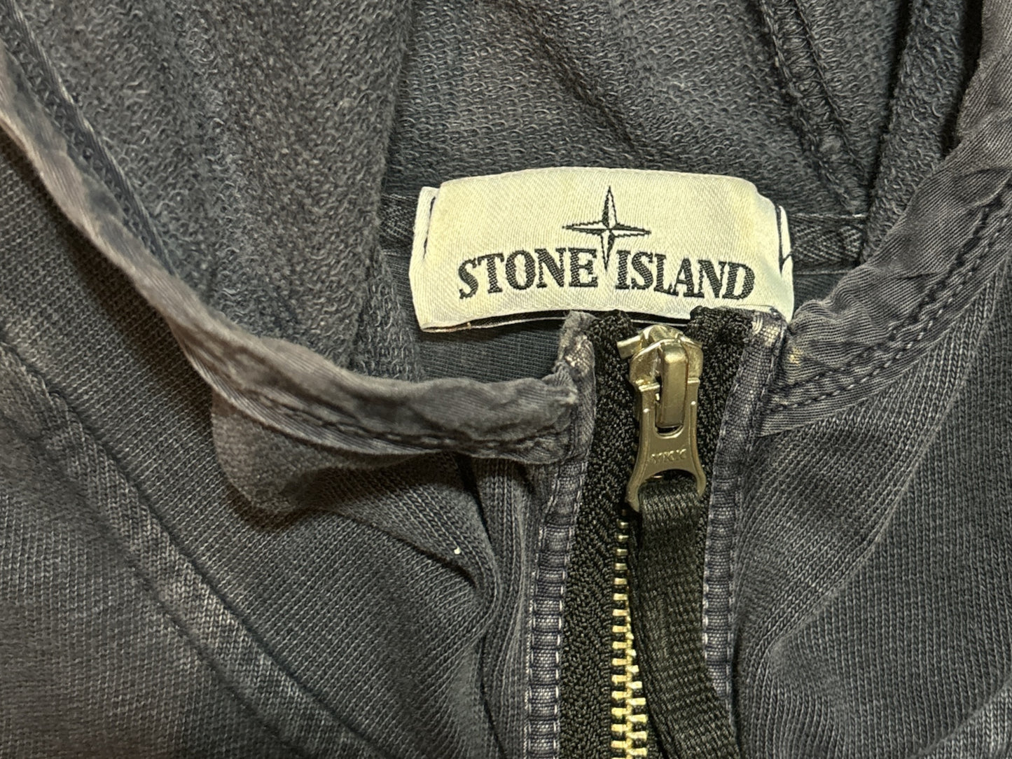 SWEAT ZIP STONE ISLAND - L